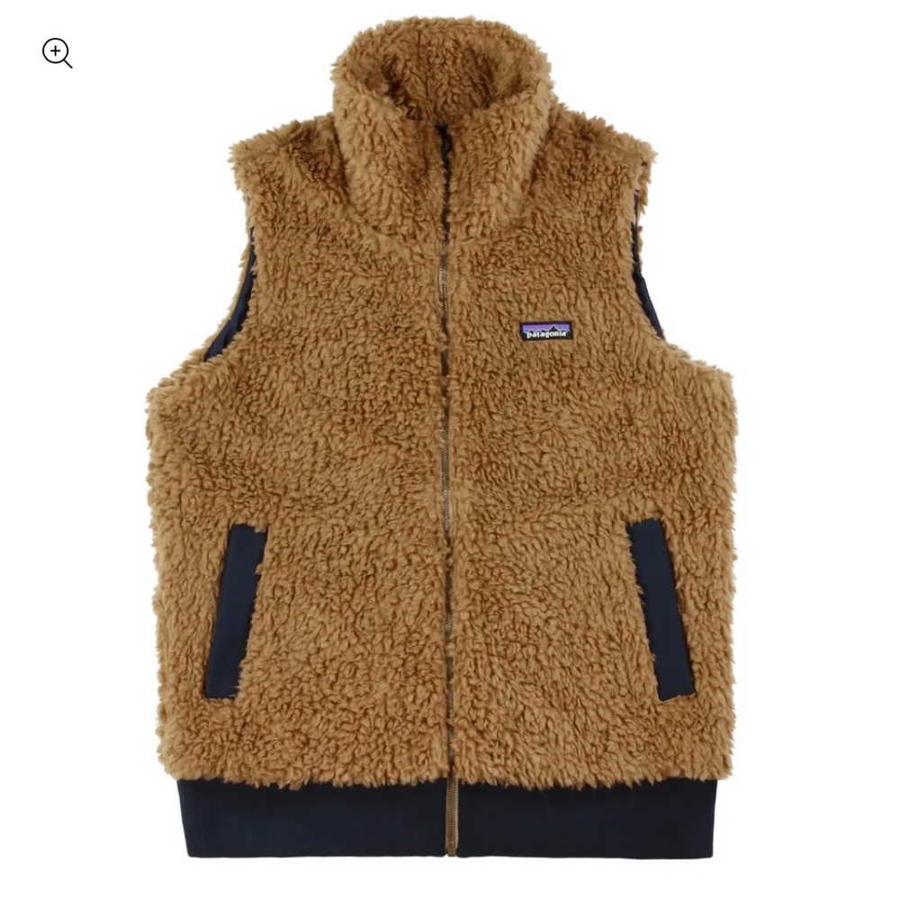 NWT - Patagonia W's Dusty Mesa Vest - Bearfoot Tan Size Large
